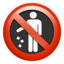 No Littering emoji on Apple