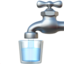 Emoji Acqua potabile su Apple