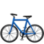 Fahrrad-Emoji auf Apple