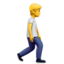 Emoji Pedone: a destra su Apple
