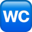 Water Closet emoji on Apple