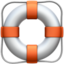 Rettungsring-Emoji auf Apple