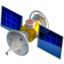 Satellite emoji on Apple