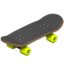 Skateboard emoji on Apple