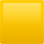Emoji Persegi kuning di Apple