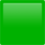อีโมจิ สี่เหลี่ยมสีเขียว บน Apple