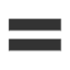 Heavy Equals Sign emoji on Apple