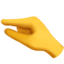 Pinching Hand emoji on Apple