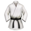 Emoji Kimono per arti marziali su Apple