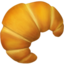 Croissant-Emoji auf Apple