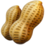 Emoji Cacahuetes en Apple