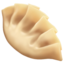 水餃 表情符號在 Apple 上的樣子
