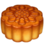 Emoji Kuih bulan pada Apple