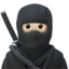 Emoji Ninja: carnagione chiara su Apple