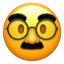 Emoji Muka samaran pada Apple