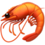 Emoji Udang pada Apple