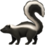 Emoji Skunk pada Apple