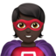 Emoji Adiwira: ton kulit gelap pada Apple