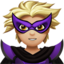 Supervillain: Medium-Light Skin Tone emoji on Apple