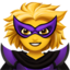 Emoji Ketua penjahat wanita pada Apple