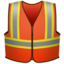 Emoji Gilet di sicurezza su Apple