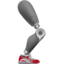 Mechanical Leg emoji on Apple