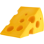 Cheese Wedge emoji on Apple