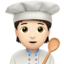 อีโมจิ กุ๊ก: โทนผิวสีขาว บน Apple