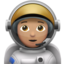 Emoji Astronauta: carnagione olivastra su Apple