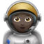 Emoji Astronauta: carnagione scura su Apple