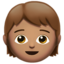 Emoji Bimbo: carnagione olivastra su Apple