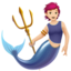 Wassermensch: helle Hautfarbe-Emoji auf Apple