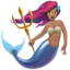 Emoji Sereia: pele morena no Apple