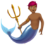 Wassermann: mitteldunkle Hautfarbe-Emoji auf Apple