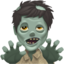 Emoji Zombie uomo su Apple