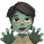 Emoji Zombie sur Apple