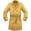 Coat emoji on Apple