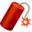 Firecracker emoji on Apple