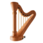 Harp emoji on Apple