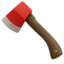 Axt-Emoji auf Apple