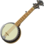 Apple üzerinde Banjo emojisi