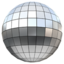 Discokugel-Emoji auf Apple