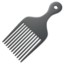 Emoji Pin rambut pada Apple