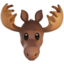 Emoji Moose pada Apple