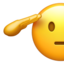 Emoji Cara saludando en Apple