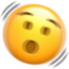 Emoji Rosto tremendo no Apple