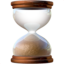 Sanduhr-Emoji auf Apple