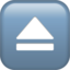 Eject Button emoji on Apple