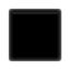 Black Medium Square emoji on Apple