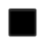 Black Medium-Small Square emoji on Apple